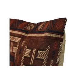 Coussin Kilim Antique Couleur Terre 