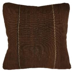 Coussin Kilim Antique Marron Uni