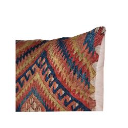 Coussin Kilim Antique Losanges Multicolore