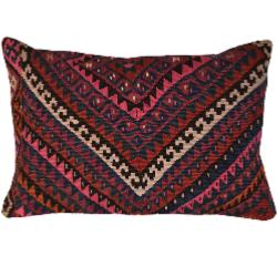 Coussin Ethnique Vintage Rectangulaire Couleur Vives