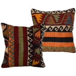 Coussin  Ethnique Vintage Multicolore