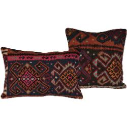 Coussin  Ethnique Vintage Rectangulaire Multicolore