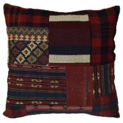 Coussin  Kilim Vintage  & Tapis Antiques Multicolores