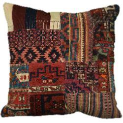 Coussin Kilim vintage & Tapis Antiques