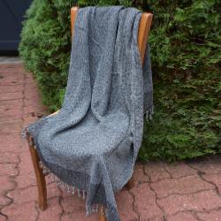 Fouta stone washed  anthracite  