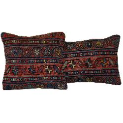 Coussin Nomade Antique Motifs Multicolores