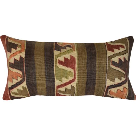 Coussin Nomade Vintage Rectangulaire Multicolore