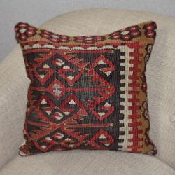 Coussin  Ethnique Vintage Multicolore