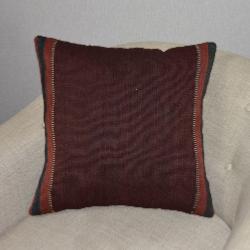 Coussin  Kilim  Antique   Couleur  Prune