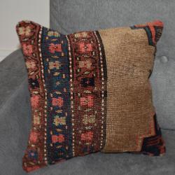 Coussin Nomade Antique Motifs Multicolores