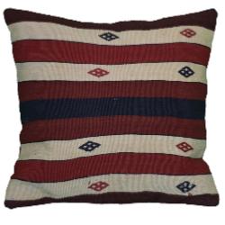 Coussin Kilim Antique Rayé