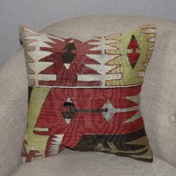 Coussin  Ethnique Vintage Multicolore