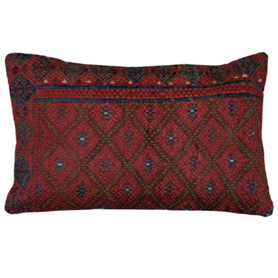 Coussin Kilim Antique Rouge Rectangulaire