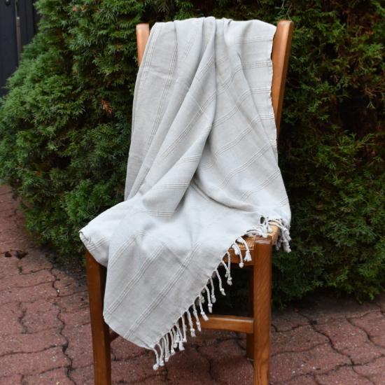 Fouta stone washed beige 