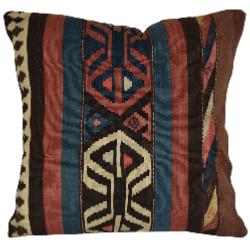 Coussin Kilim Antique Multicolore