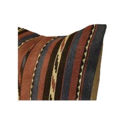 Coussin  Kilim Antiques Rayé Carré