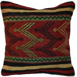 Coussin Nomade Vintage Rayé Multicolore