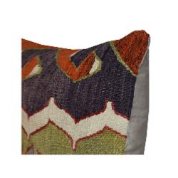 Coussin  Ethnique Vintage Couleurs Vives