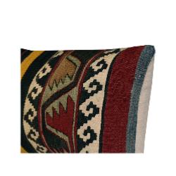 Coussin  Ethnique Vintage Rectangulaire Multicolore