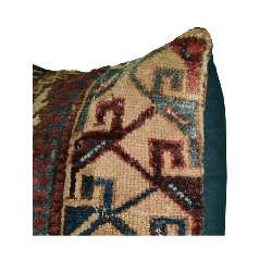 Coussin Nomade Antique  Motifs Multicolores