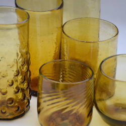 Verre à Eau  Ambre