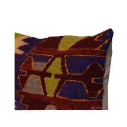Coussin  Ethnique Vintage Rectangulaire Couleurs Vives