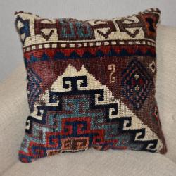 Coussin Nomade Antique Motifs Multicolores