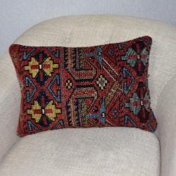 Coussin Nomade Antique Motifs Multicolores