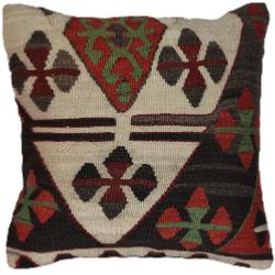 Coussin  Ethnique Vintage Multicolore