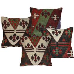 Coussin  Ethnique Vintage Multicolore