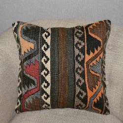 Coussin  Ethnique Vintage Multicolore